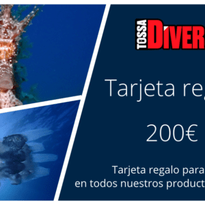 Tarjetas regalo de buceo