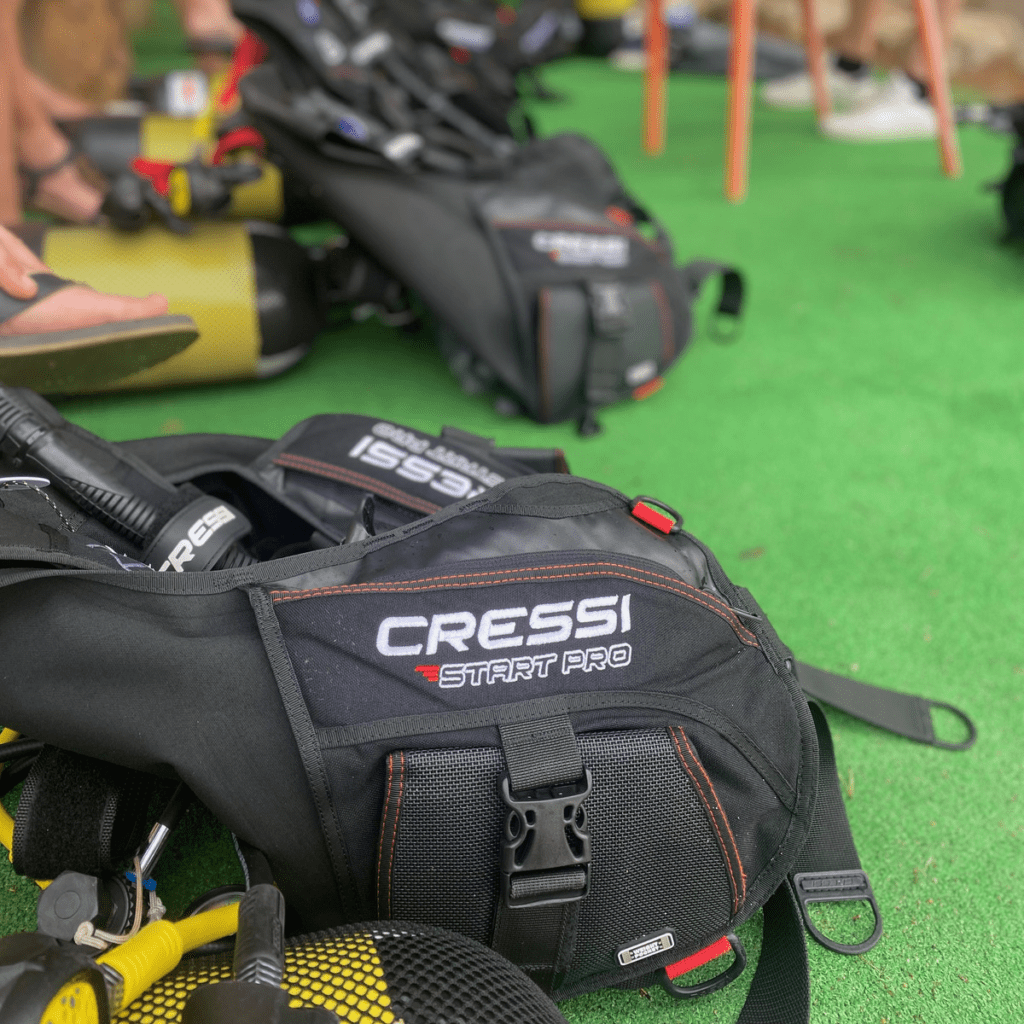 Instalaciones del centro de buceo TossaDivers