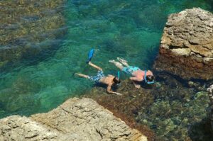 Tour de snorkel en las calas de Tossa de Mar con TossaDivers